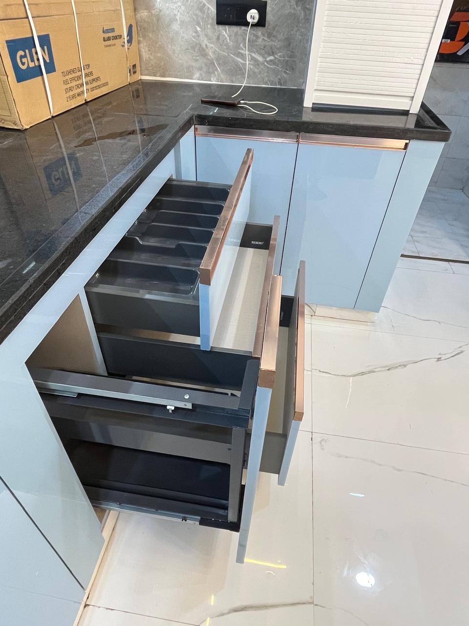 Modular kitchen drawer system