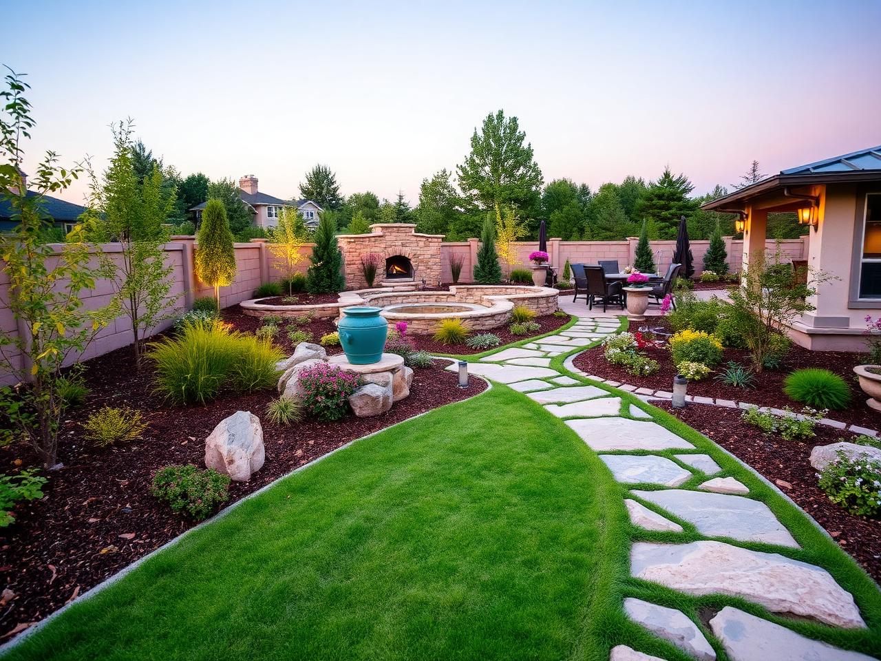 Courtyard Garden